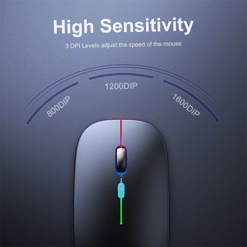 RGB Rechargeable Wireless Mouse