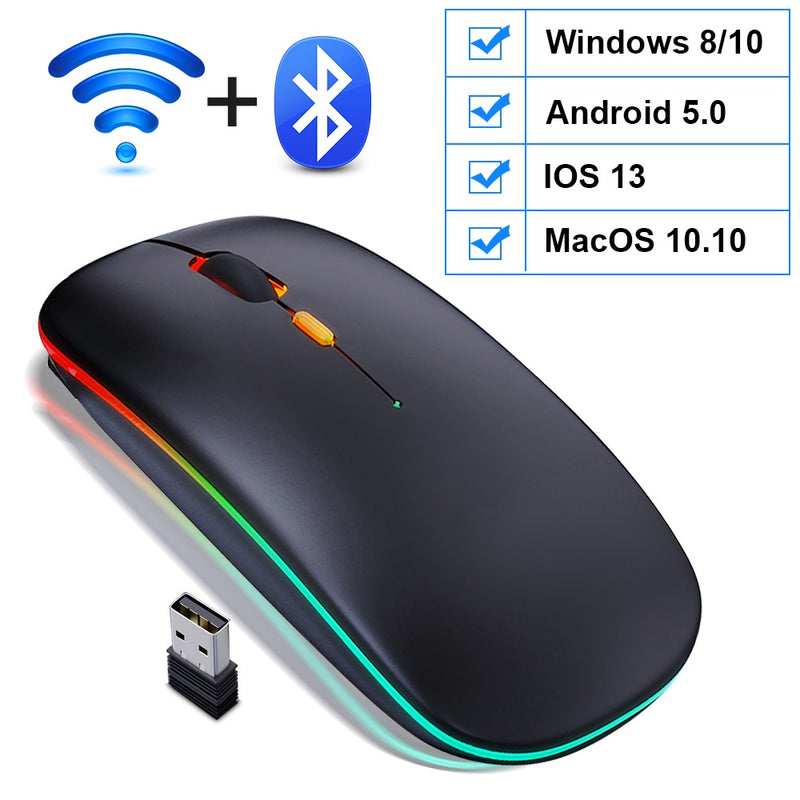 RGB Rechargeable Wireless Mouse