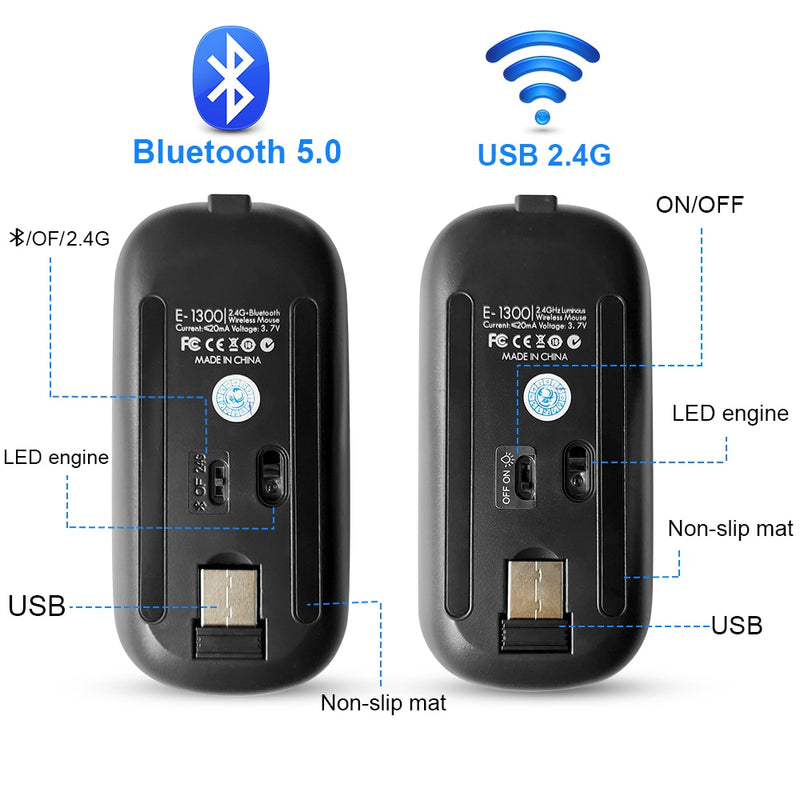 RGB Rechargeable Wireless Mouse