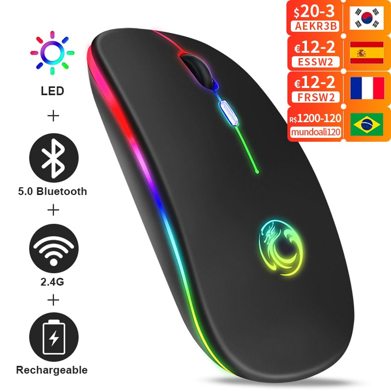 RGB Rechargeable Wireless Mouse